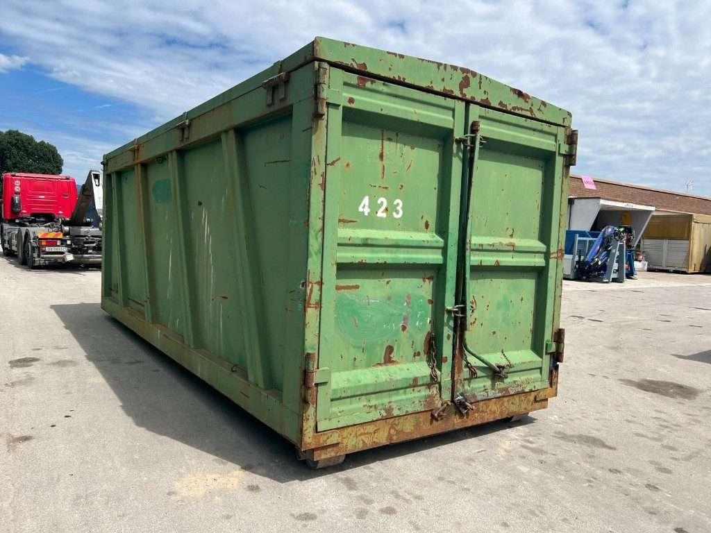 CONTAINER SCARRABILE USATO CON COPERCHIO Photo 3