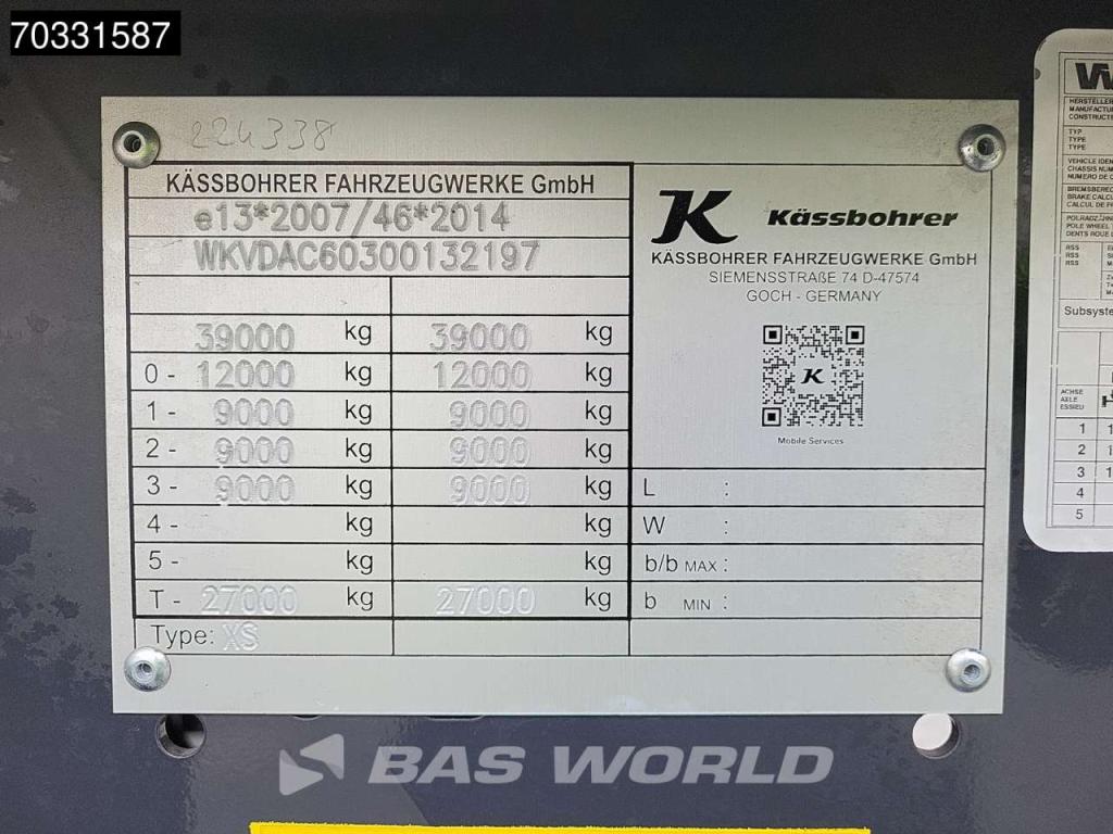 Kässbohrer XS 3 axles NEW Lift Axle Steel Photo 30