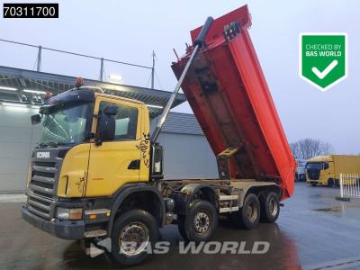 Scania G420 G 8X6 8x6 18m3 KH Kipper Steel suspension Big-Axle Euro 4 en vente par BAS World B.V.