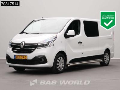 Renault Trafic 145pk Automaat Dubbel Cabine L2H1 Werkplaatsinrichting Trekhaak LED Navi Airco Cruise Camera en vente par BAS World B.V.