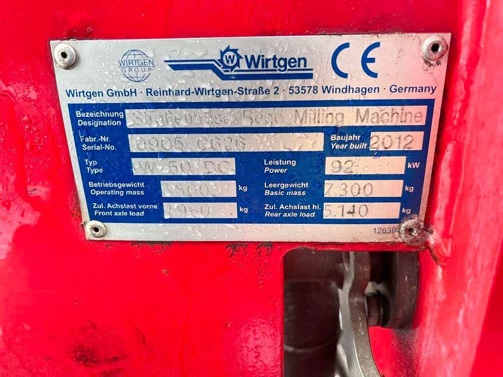 Wirtgen W50DC CE Certified / Low Hours Photo 15