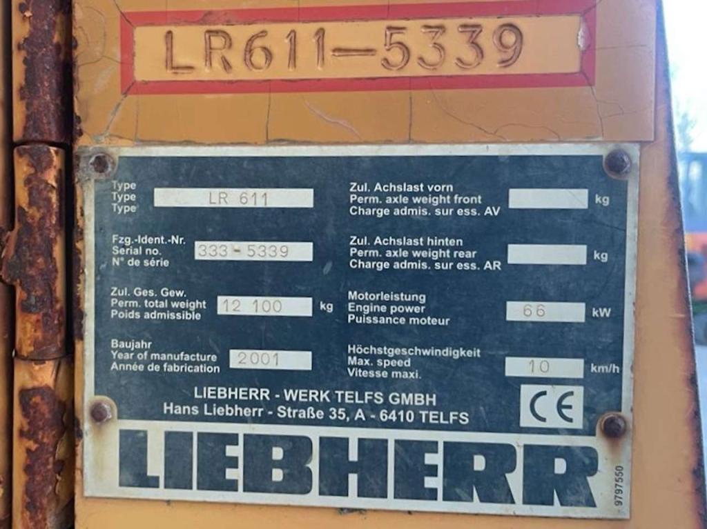 Liebherr LR611 Photo 14