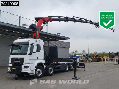 Man TGX 35.520 8X4 NEW! Palfinger PK580 TEC Crane + PJ150E JIB Winch Hydrodrive en vente par BAS World B.V.