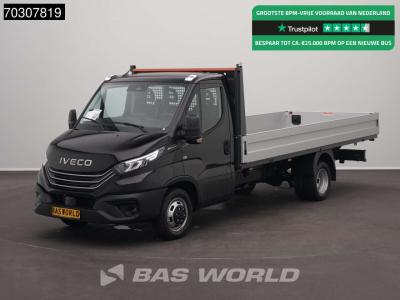 Iveco Daily 35C21 3.0L Automaat Open Laadbak 210PK Dubbellucht LED ACC Airco Camera CarPlay Parkeersensor en vente par BAS World B.V.