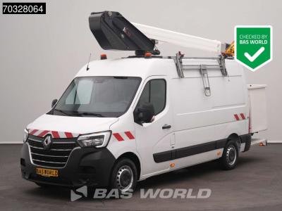 Renault Master 145PK Hoogwerker Werkhoogte 11,2m L2H2 Trekhaak Airco Cruise Camera Parkeersensoren Werkplaa en vente par BAS World B.V.