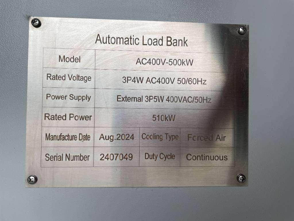 DPX Power Loadbank AC400V-500 kW - DPX-30022 Banc de charge Photo 7