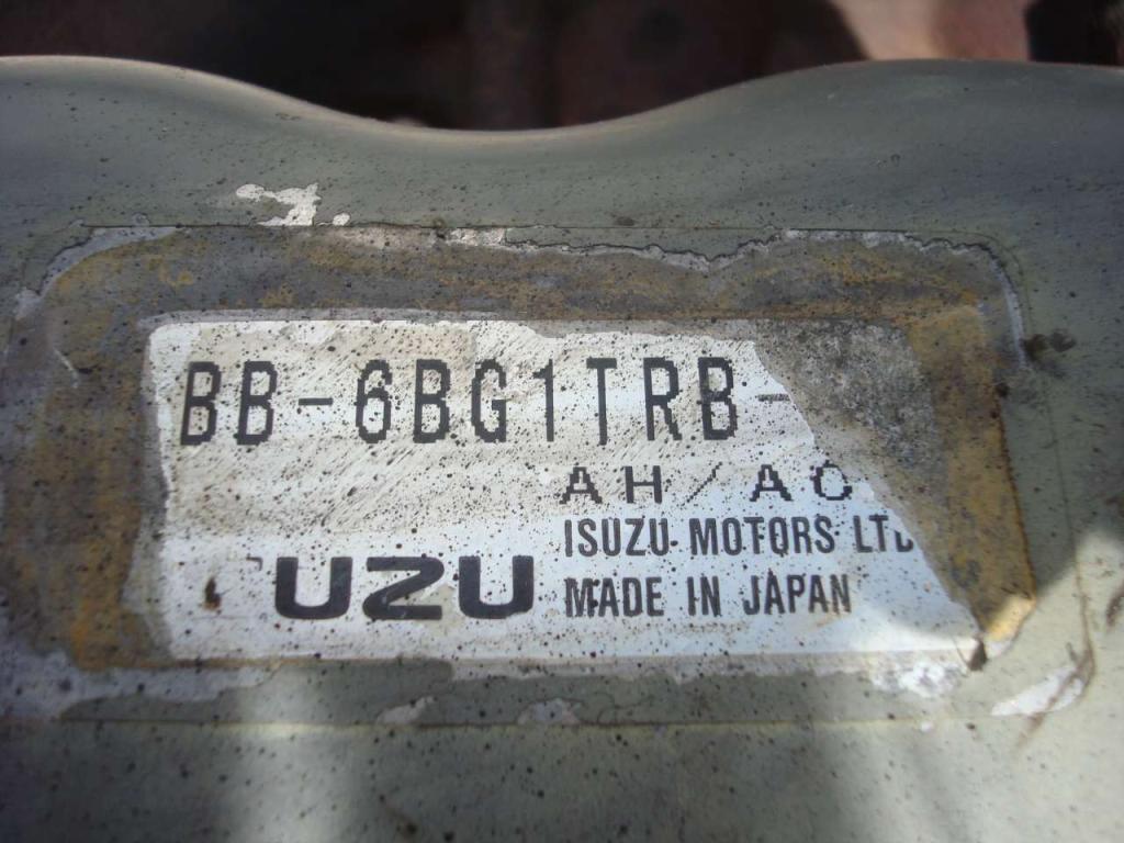 Moteur à combustion pour ISUZU BB-6BG1TRB Photo 5