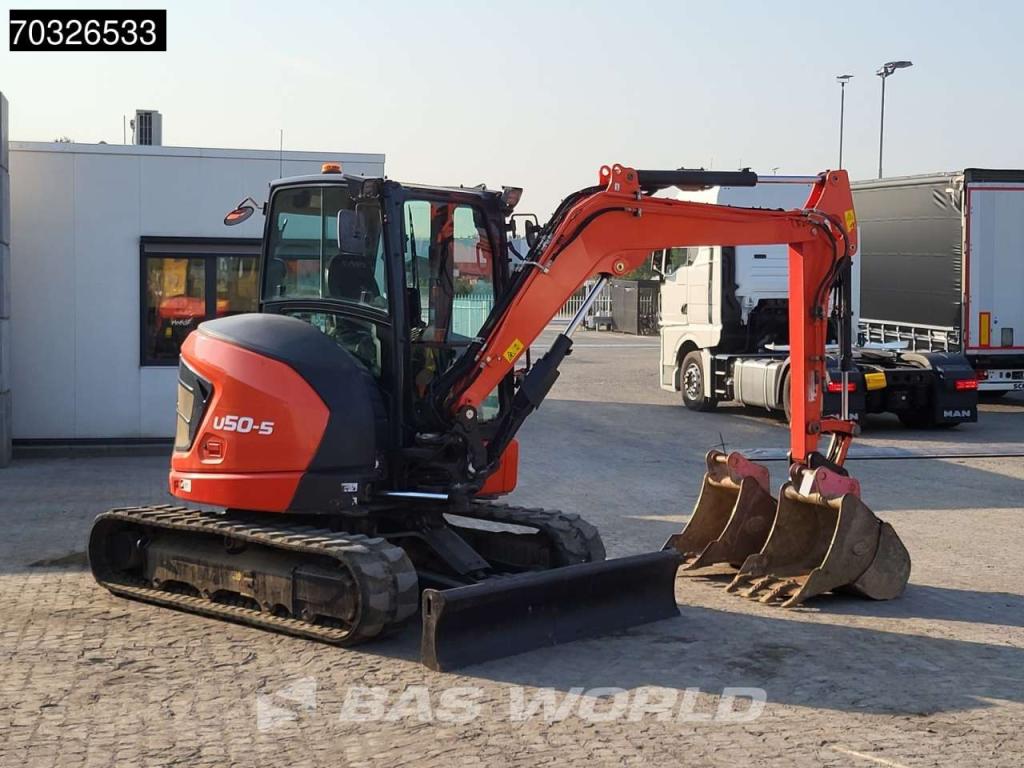Kubota U50 -5 A/C - 3 Buckets Photo 9
