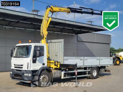 Iveco Eurocargo 180E250 4X2 HYVA HB.150XE3 Kran Crane Automatic Euro 5 en vente par BAS World B.V.