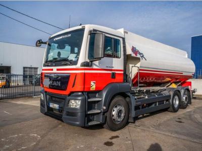 Man TGS 26.360 + ALU 19.000L+6COMP en vente par Braem NV