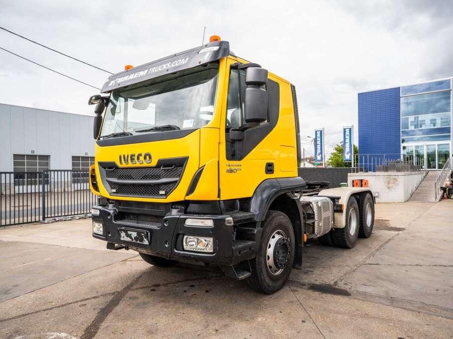 Iveco TRAKKER 450-6X4+SEMI+HIAB 288EP-5 Photo 1