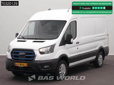 Ford Transit 185pk Elektrisch 68kWh 317km WLTP L2H2 Hoog Dak Navi Airco Cruise Parkeersensoren v+a SYNC4 en vente par BAS World B.V.