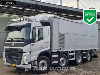 Volvo FM 460 8X2 NEW OVERMAT MSA 13.6.3 Dry + Liquid Screed Sand Mortar truck en vente par BAS World B.V.