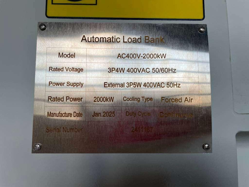 DPX Loadbank AC400V-2.000 kW - DPX-30028 Photo 6