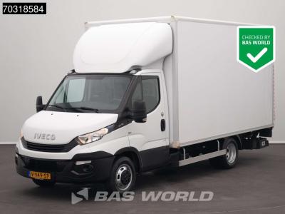 Iveco Daily 35C14 1000KG Laadklep 233cm Hoog Zijdeur Dubbellucht Bakwagen Airco Camera Lat om Lat D'Holla en vente par BAS World B.V.