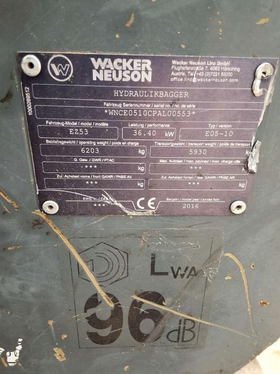 Wacker Neuson EZ53 Photo 7