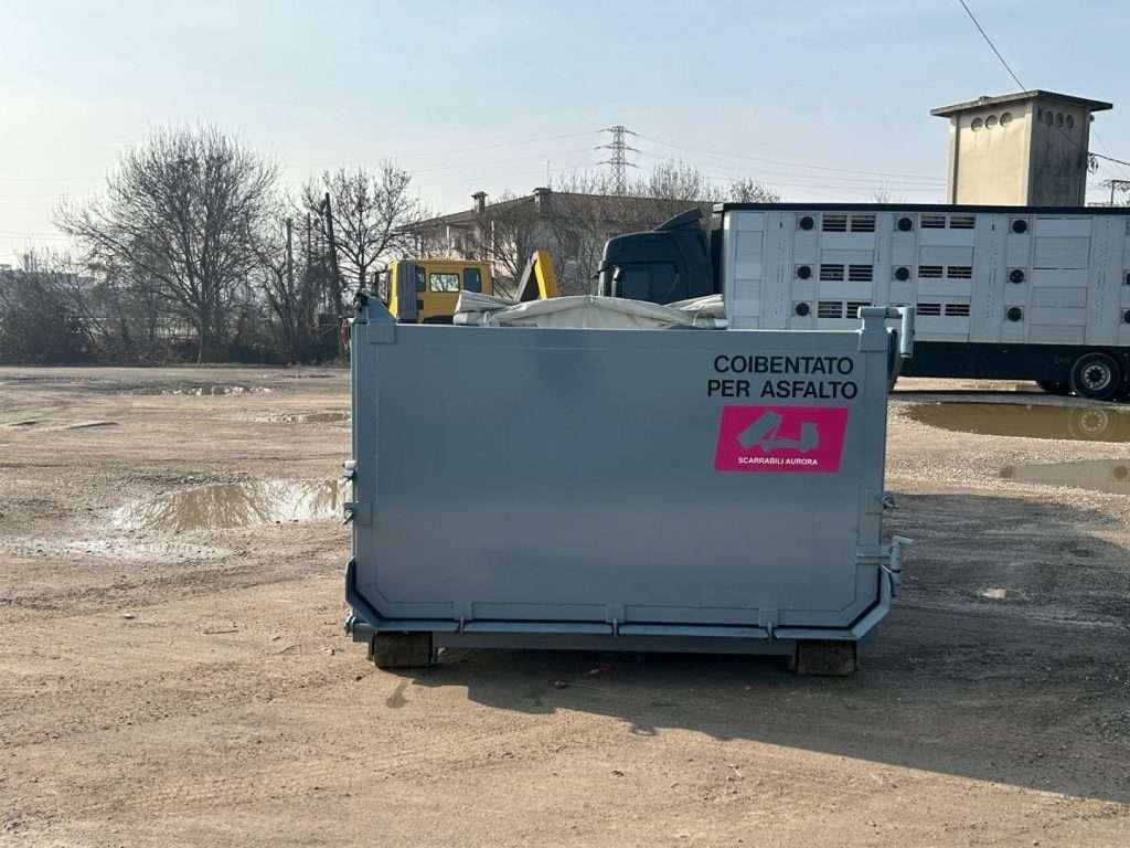 CONTAINER NUOVO SCARRABILE PER INERTI PER ASFALTO Photo 9