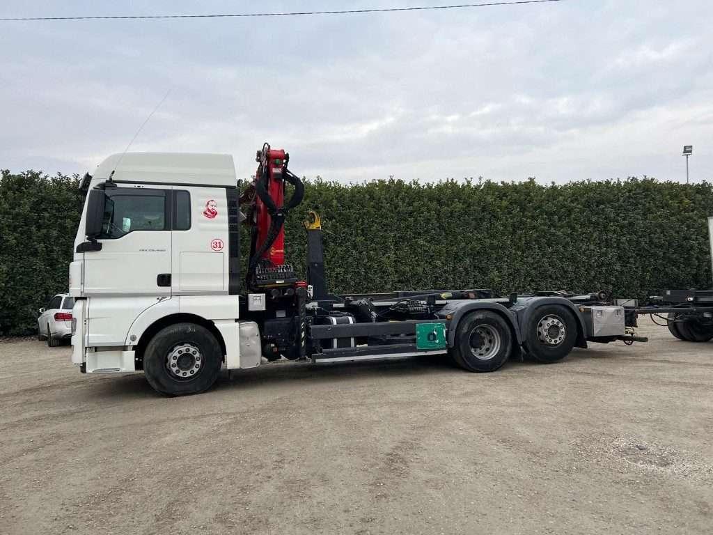 Man TGX 26.480 SCARRABILE CON GRU Photo 3