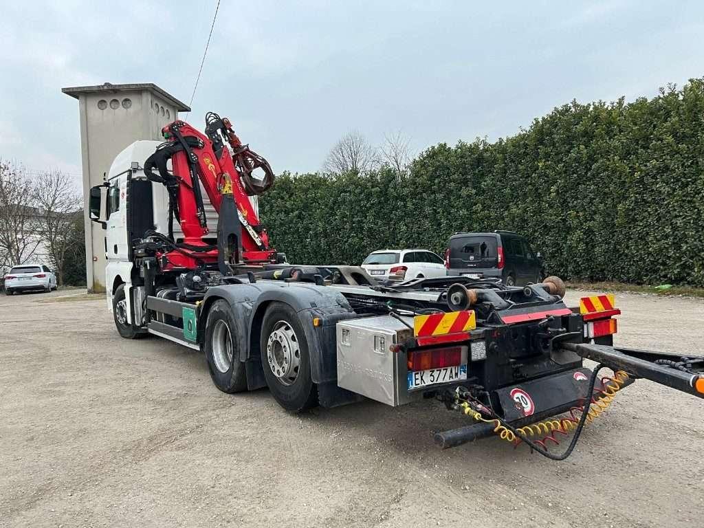 Man TGX 26.480 SCARRABILE CON GRU Photo 5