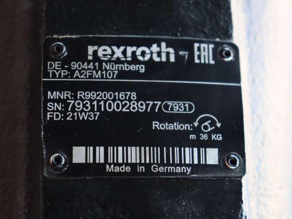 Bosch Rexroth A2FM107/61W-VAB100J-Y Photo 3