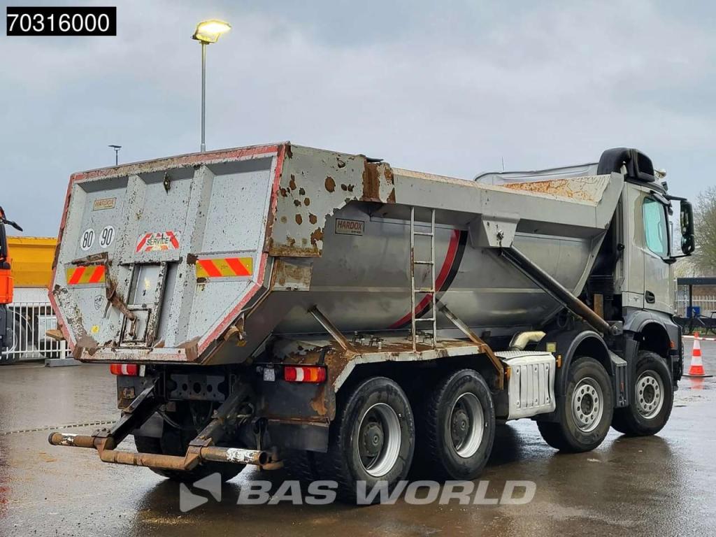 Mercedes-Benz Arocs 4151 8X4 18m3 tipper steel suspension Big-Axle Automatic Euro 6 Photo 10