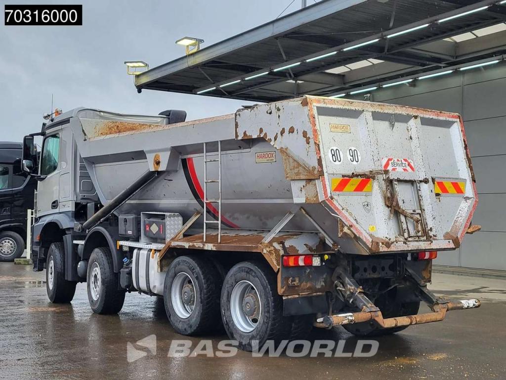 Mercedes-Benz Arocs 4151 8X4 18m3 tipper steel suspension Big-Axle Automatic Euro 6 Photo 8