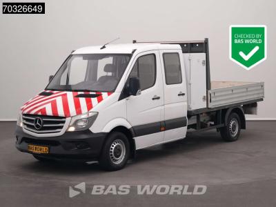 Mercedes-Benz Sprinter 314 CDI Dubbel Cabine Open Laadbak 3,5t Trekhaak Airco Euro6 Pritsche Pickup Open Box A/C en vente par BAS World B.V.