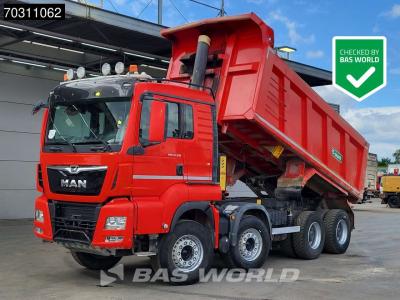 Man TGS 41.510 TGS 8X4 17m3 tipper Full Steel Hub reduction Automatic Euro 6 en vente par BAS World B.V.