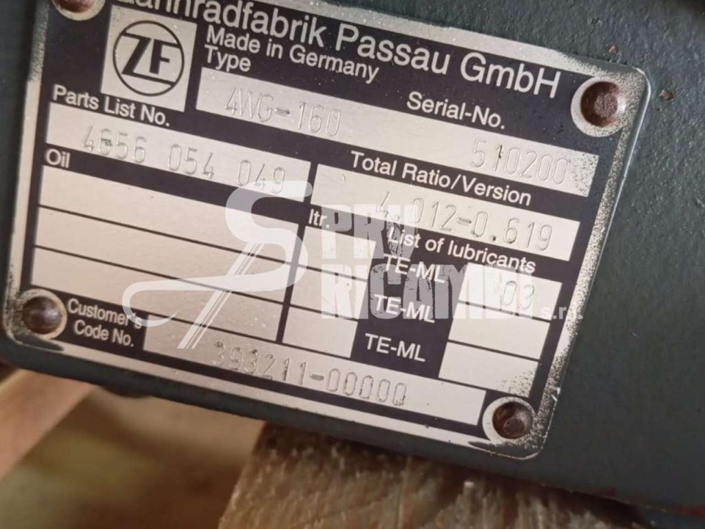 4 WG 160 Transmission pour ZF 4 WG 160 Photo 5