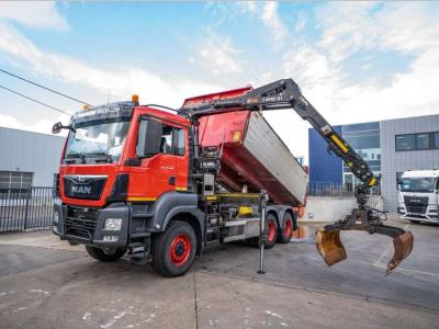 Man TGS 26.400 BB 6x6 + HIAB Z-PRO 191 en vente par Braem NV