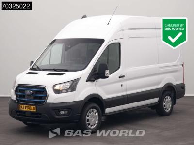 Ford e-Transit 184pk Elektrisch 68kWh 317km WLTP L2H3 Hoog Dak Navi Airco Cruise Parkeersensoren v+a SYN en vente par BAS World B.V.