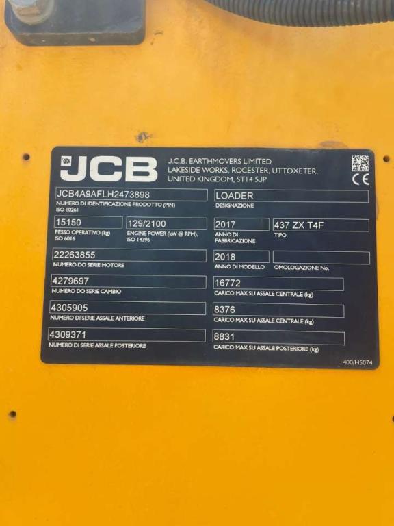 JCB 437ZX-T4F Photo 12