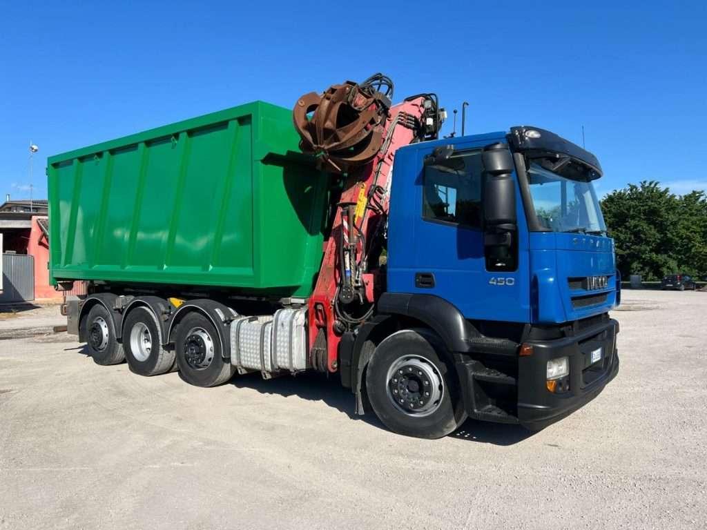 Iveco STRALIS 260.450 SCARRABILE CON GRU Photo 5