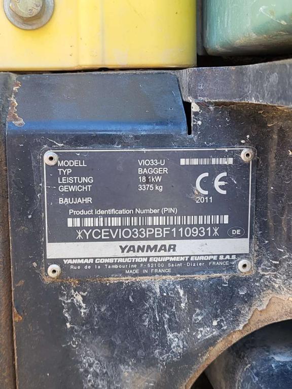 Yanmar VIO33 Photo 2