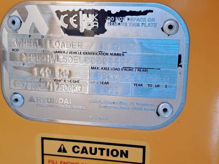 Hyundai HL955A Photo 12