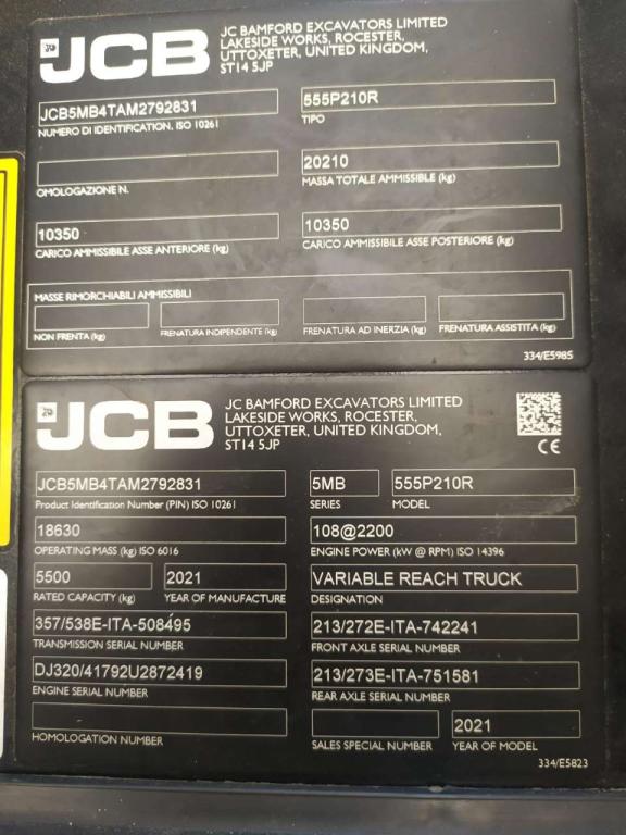 JCB 555-210R Photo 16