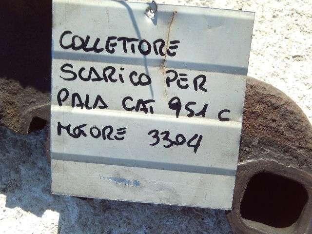 Collecteur d'échappement pour Caterpillar 951C - MOTORE 3304 Photo 4