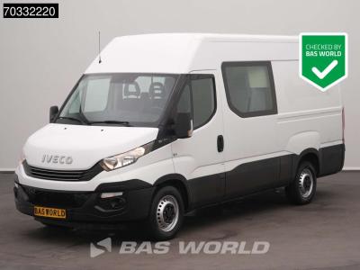 Iveco Daily 35S14 Automaat L2H2 Dubbel Cabine Trekhaak Airco Cruise Doka Mixto A/C Double cabin Towbar Cr en vente par BAS World B.V.