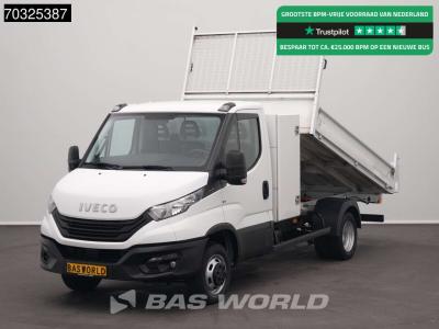 Iveco Daily 35C16 3.0L Kipper Dubbellucht 3,5t Trekhaak Navi Airco Cruise Camera Euro6 Kieper Airco Trekh en vente par BAS World B.V.