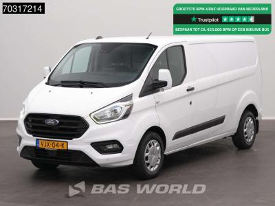 Ford Transit Custom  130PK Automaat L2H1 LED Xenon Navi Airco Cruise Camera Parkeersensoren Stoelverwarm en vente par BAS World B.V.