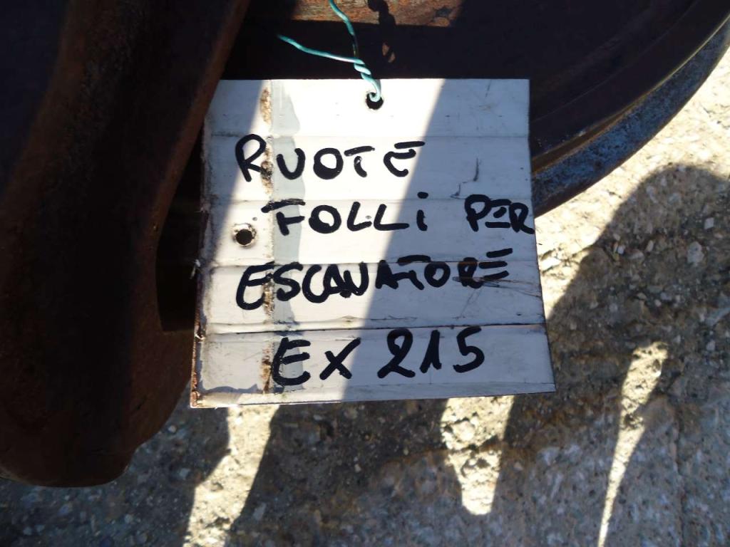 Roue folle pour Fiat Hitachi EX 215 Photo 4