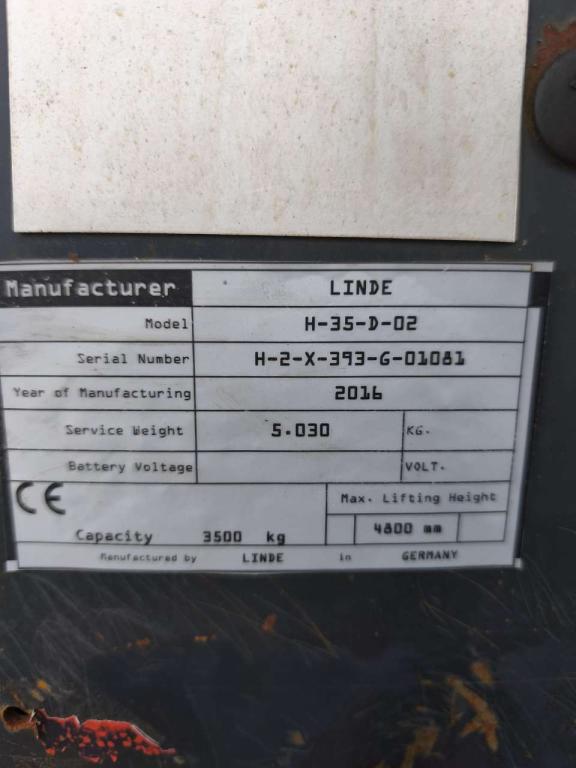 Linde H35D-02 Photo 6