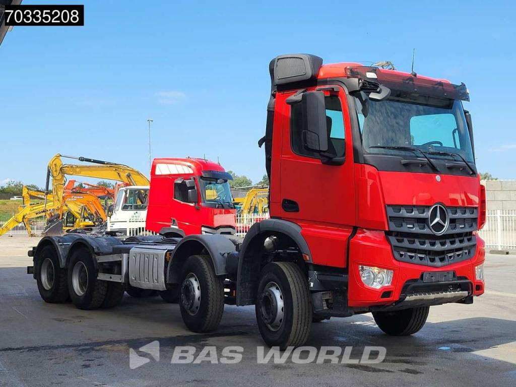 Mercedes-Benz Arocs 4142 8X4 Chassis Steel suspension Big-Axle Automatic Euro 6 Photo 3