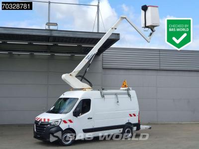 Renault Master 145PK Hoogwerker 12m Werkhoogte L2H2 Trekhaak Airco Cruise Camera Euro6 L2 Hubarbeitsbuhne A en vente par BAS World B.V.