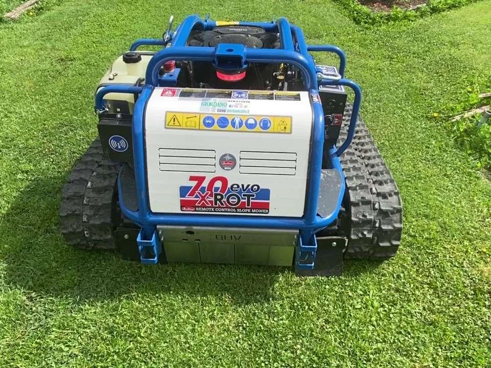 XROT SFALCIATUTTO CINGOLATO RADIOCOMANDATO70 EVO - GPS - BIDIREZIONALE Photo 12