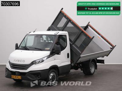Iveco Daily 35C21 3.0L Automaat Driezijdige Kipper Dubbellucht LED ACC Airco Camera CarPlay Parkeersensor en vente par BAS World B.V.