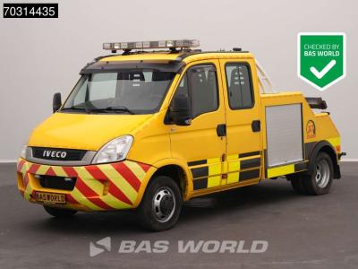 Iveco Daily 50C17 3.0L Dubbellucht 170PK Servicevoertuig Dubbel Cabine Airco Cruise Camera Lier Zwaailamp en vente par BAS World B.V.