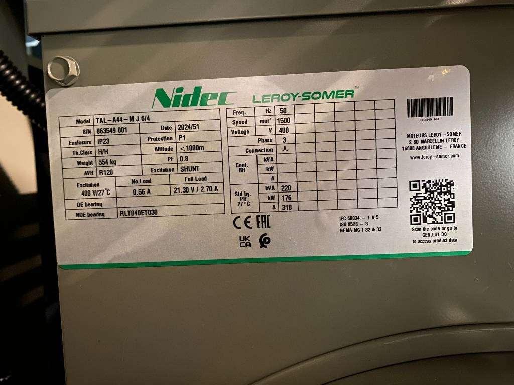 Hyundai P086TI - 220 kVA Generator - DPX-19852 Photo 20