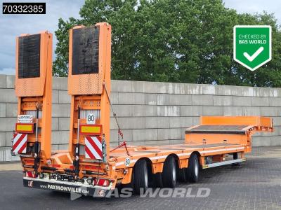 Faymonville F-S43-1AAF 3 axles Like new! Only 6.000 kms 3x Steering Axles en vente par BAS World B.V.