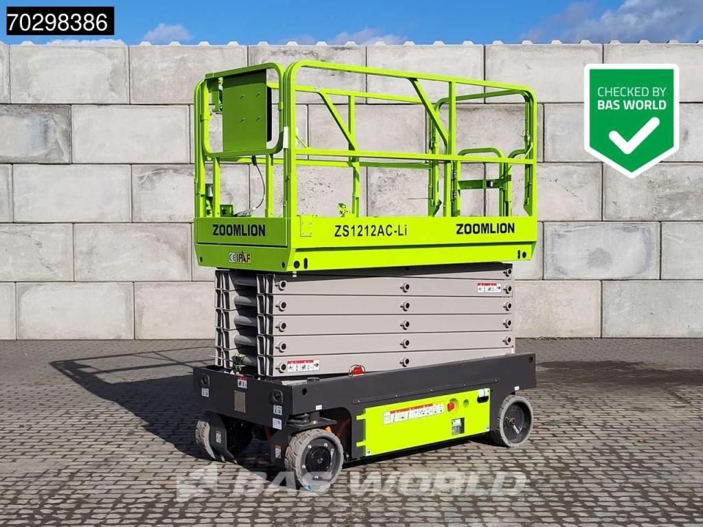 Zoomlion ZS1212AC-Li 12 M - Factory Warranty - CE-Certified Photo 1
